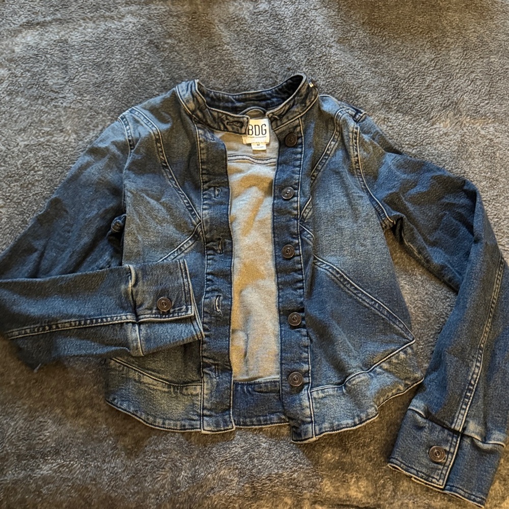 BDG urban outfitters Dark Blue Denim Jacket size M